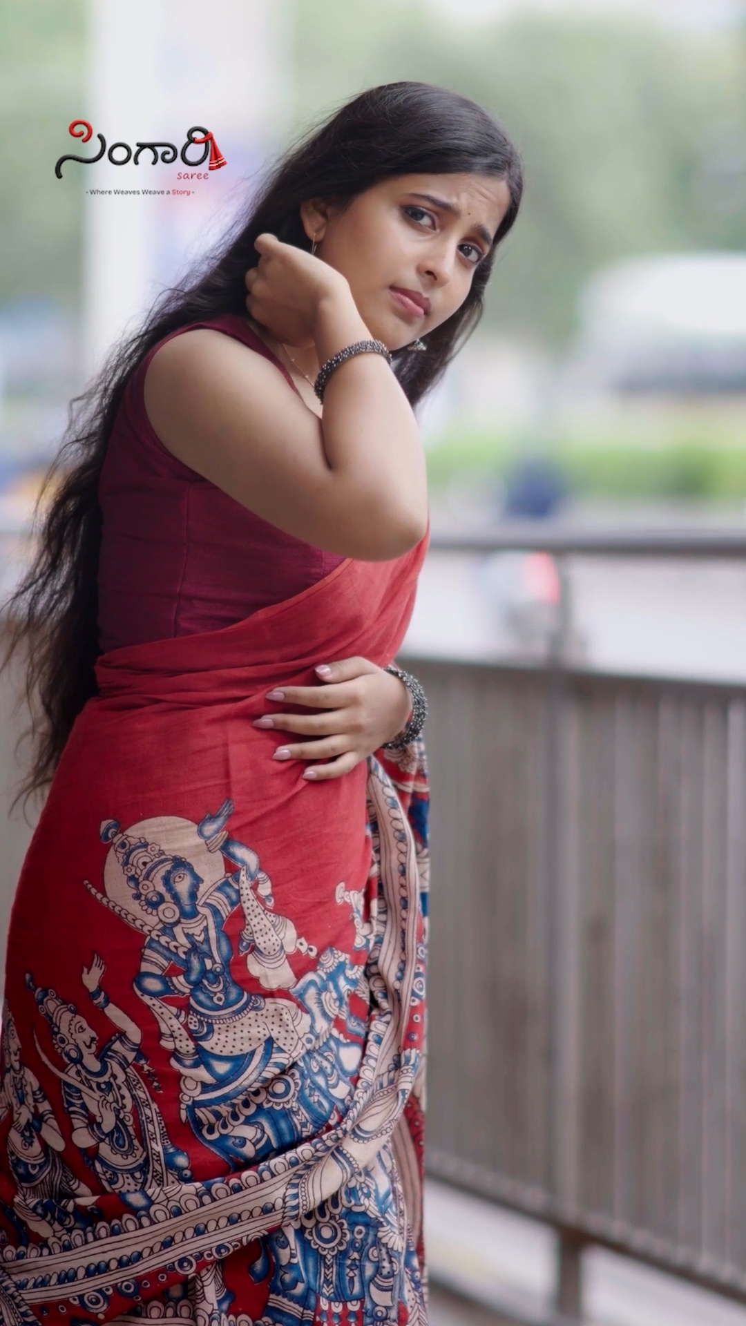 PURE KALAMKARI COTTON SAREE